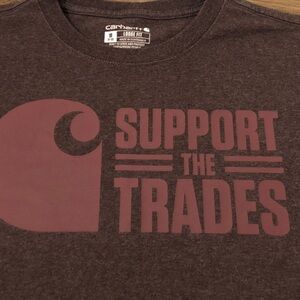 Carhartt Men's Dark Gray Graphic Tee